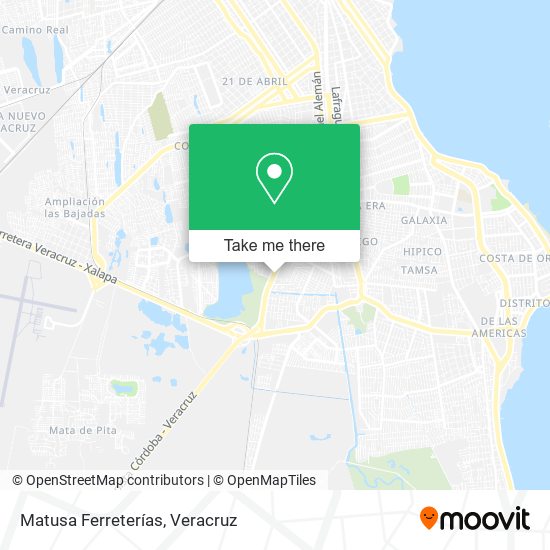 Matusa Ferreterías map