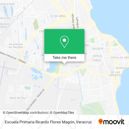 Escuela Primaria Ricardo Flores Magón map