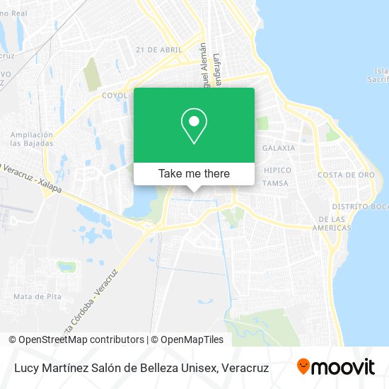 Lucy Martínez Salón de Belleza Unisex map