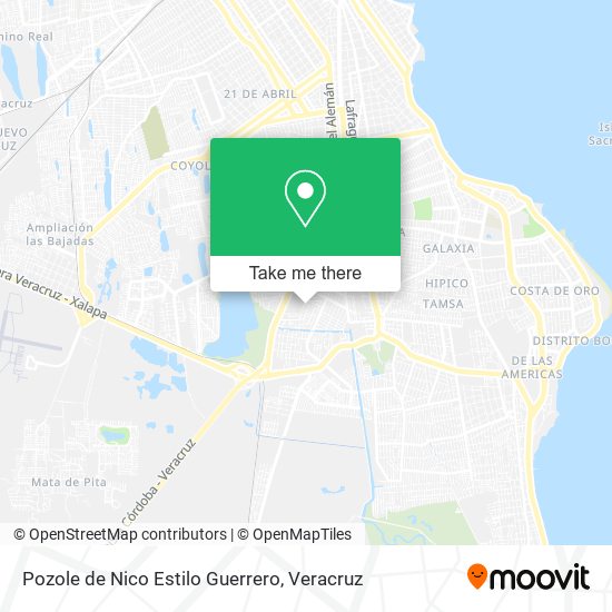 Pozole de Nico Estilo Guerrero map