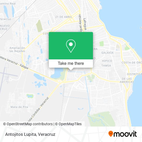 Mapa de Antojitos Lupita