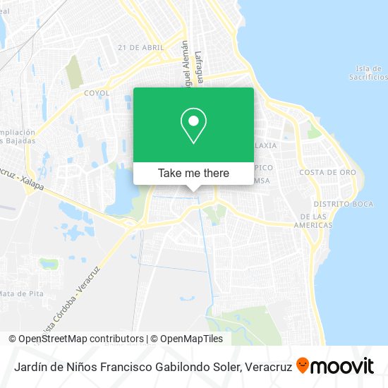 Jardín de Niños Francisco Gabilondo Soler map