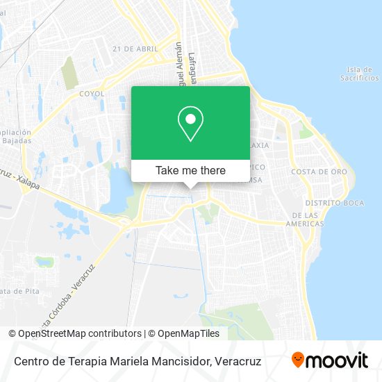 Centro de Terapia Mariela Mancisidor map