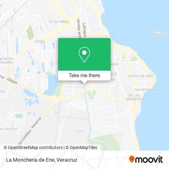 Mapa de La Moncheria de Ene