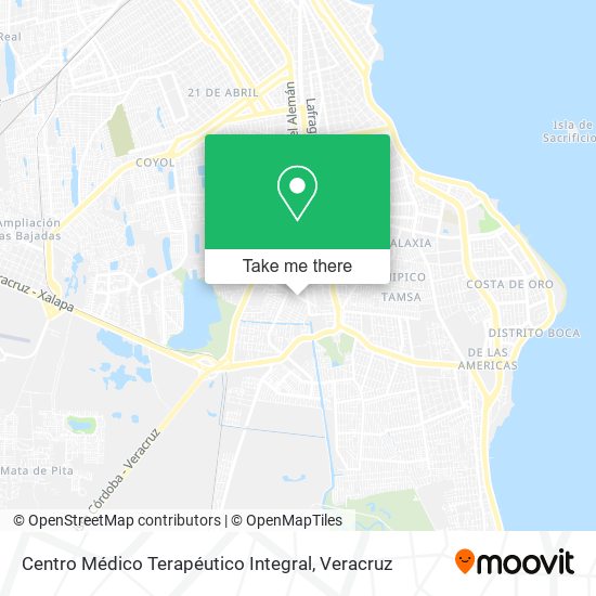 Centro Médico Terapéutico Integral map