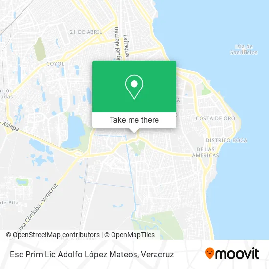 Esc Prim Lic Adolfo López Mateos map