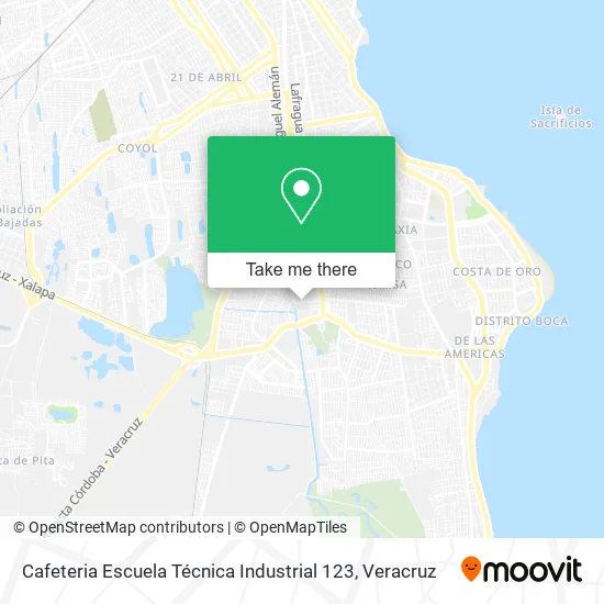 Cafeteria Escuela Técnica Industrial 123 map