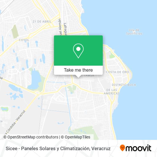 Sicee - Paneles Solares y Climatización map