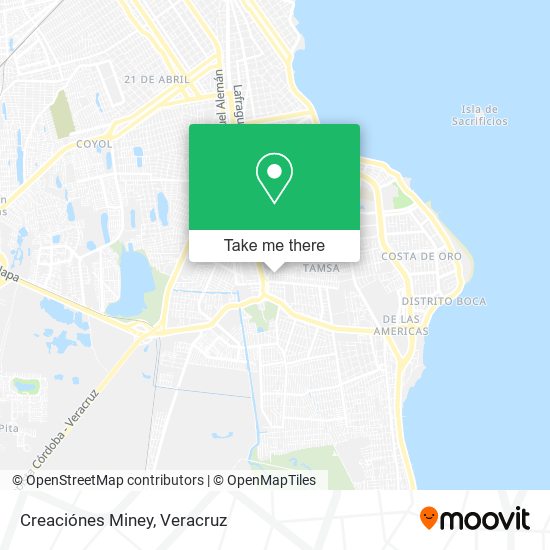 Mapa de Creaciónes Miney