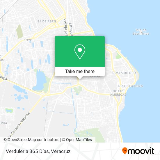 Verduleria 365 Días map