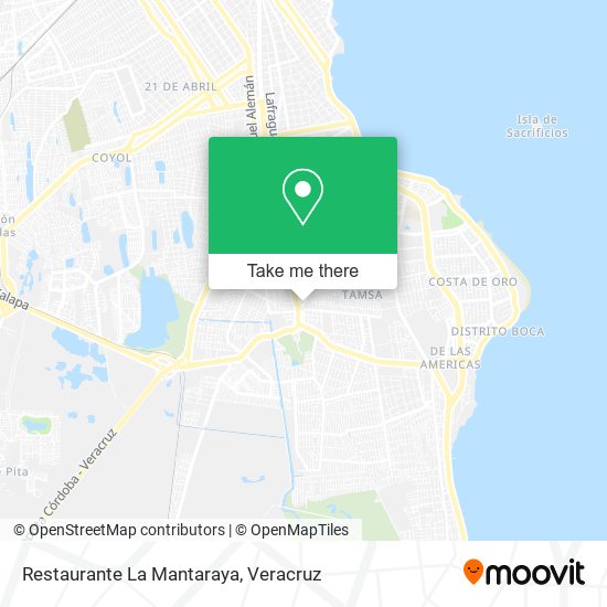 Restaurante La Mantaraya map