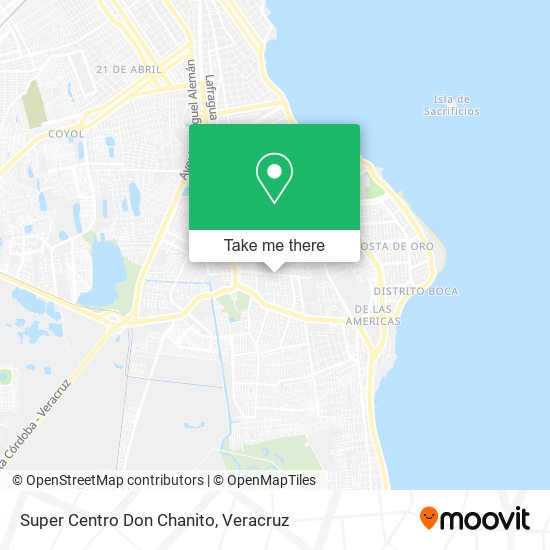 Super Centro Don Chanito map