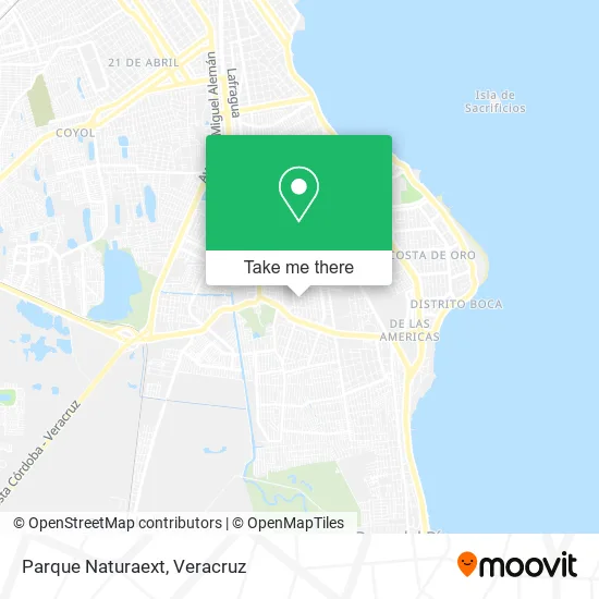 Parque Naturaext map