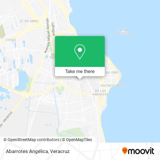 Abarrotes Angélica map