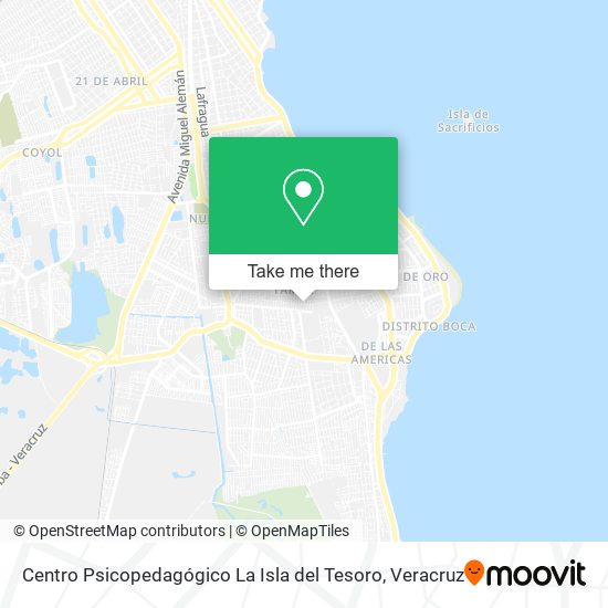 Centro Psicopedagógico La Isla del Tesoro map