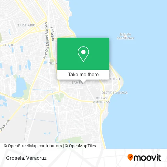 Grosela map