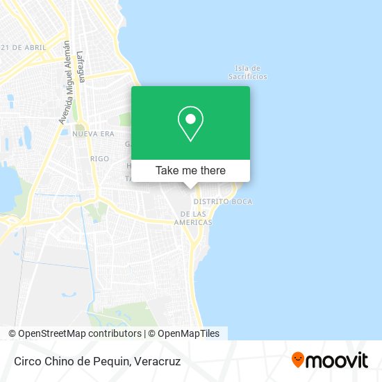 Circo Chino de Pequin map