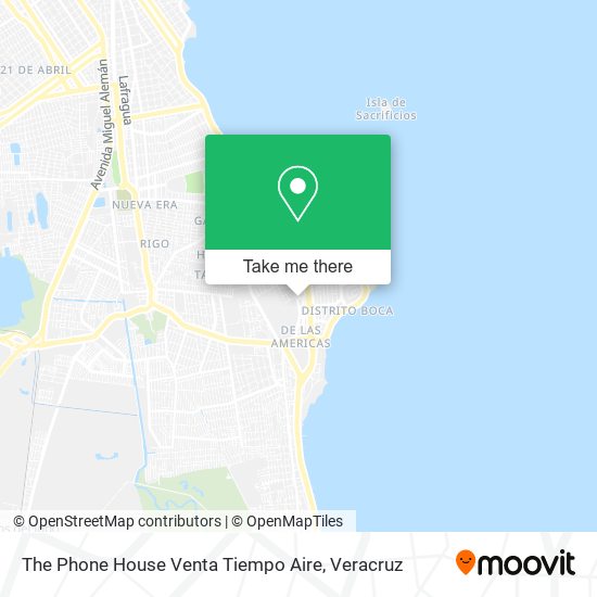 The Phone House Venta Tiempo Aire map
