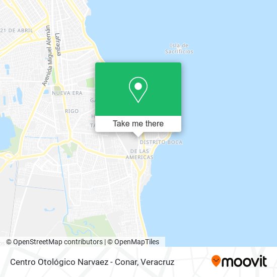 Centro Otológico Narvaez - Conar map