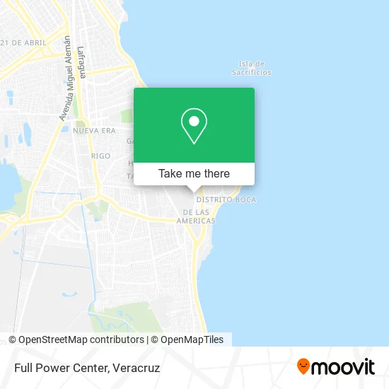 Full Power Center map