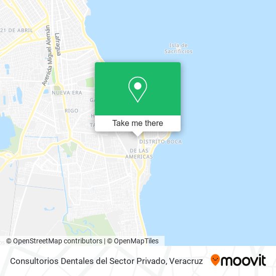Mapa de Consultorios Dentales del Sector Privado