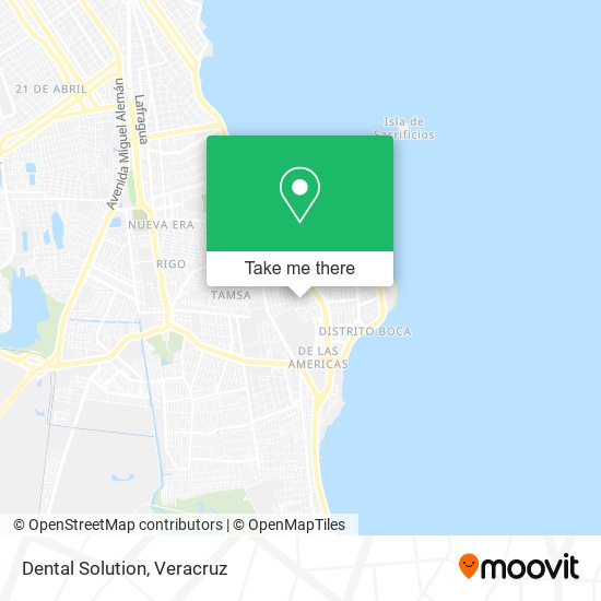 Mapa de Dental Solution