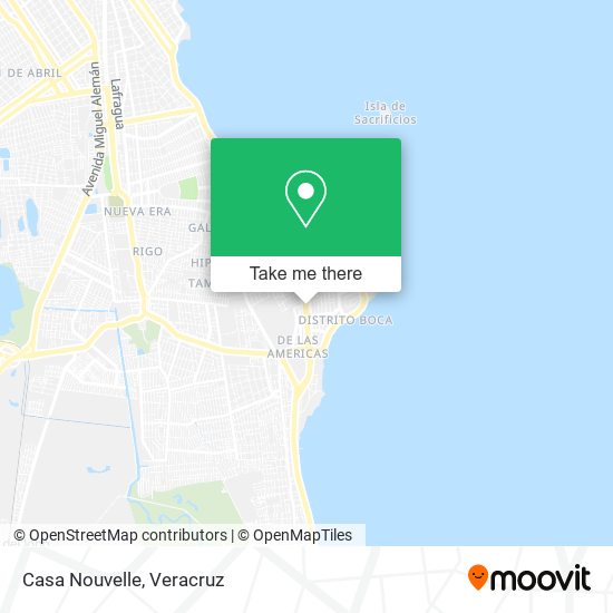 Mapa de Casa Nouvelle