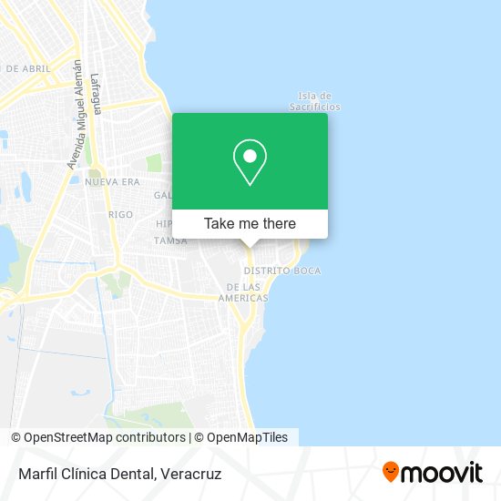 Mapa de Marfil Clínica Dental