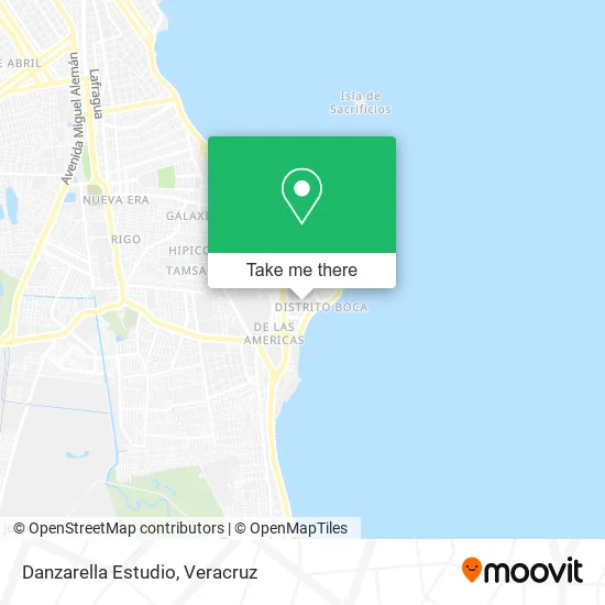 Danzarella Estudio map