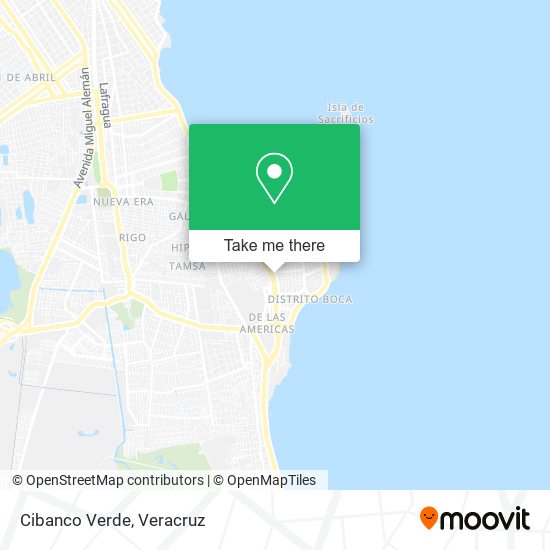 Mapa de Cibanco Verde