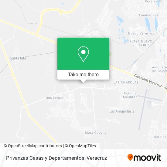 Privanzas Casas y Departamentos map