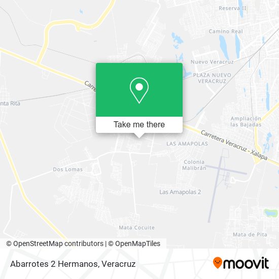 Abarrotes 2 Hermanos map