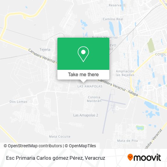 Esc Primaria Carlos gómez Pérez map