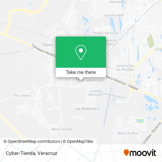 Cyber-Tienda map