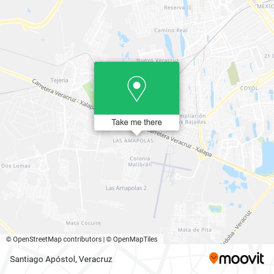 Santiago Apóstol map