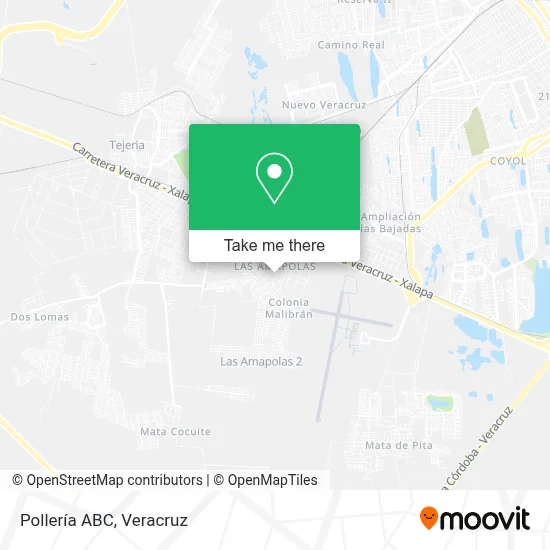 Pollería ABC map