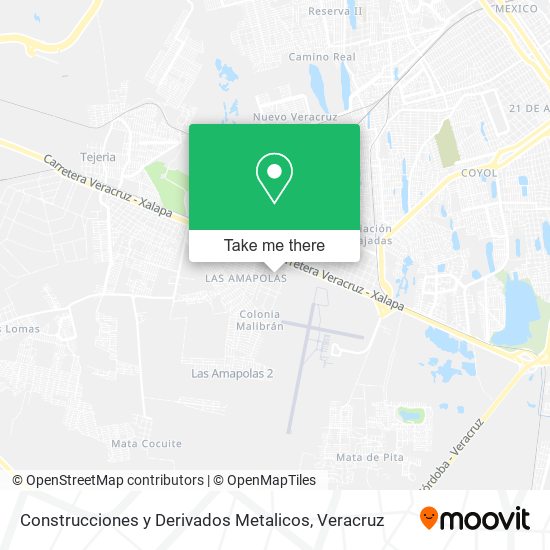 Construcciones y Derivados Metalicos map
