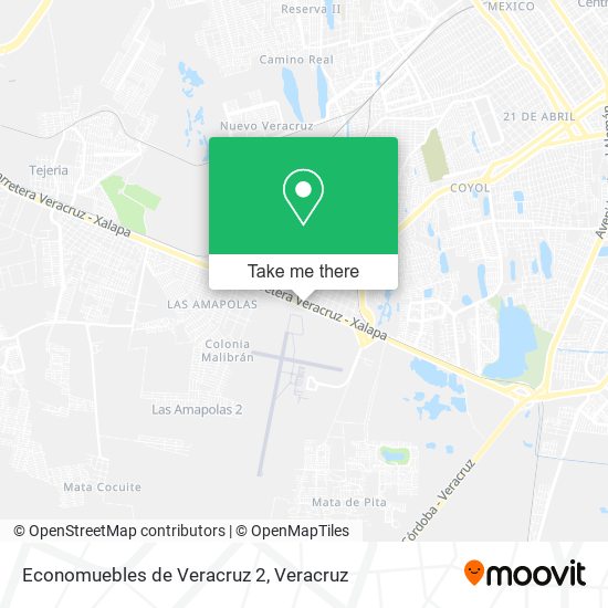 Mapa de Economuebles de Veracruz 2