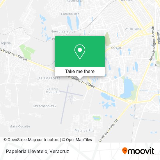 Papelería Llevatelo map