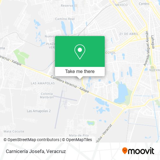 Mapa de Carnicería Josefa
