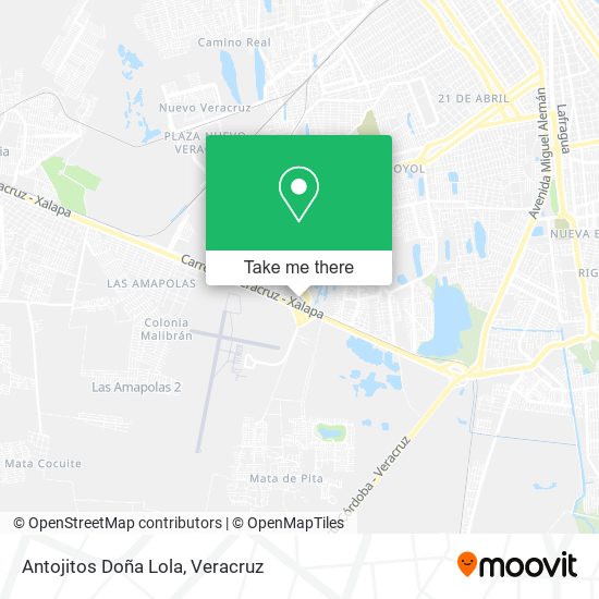 Antojitos Doña Lola map