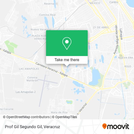 Mapa de Prof Gil Segundo Gil