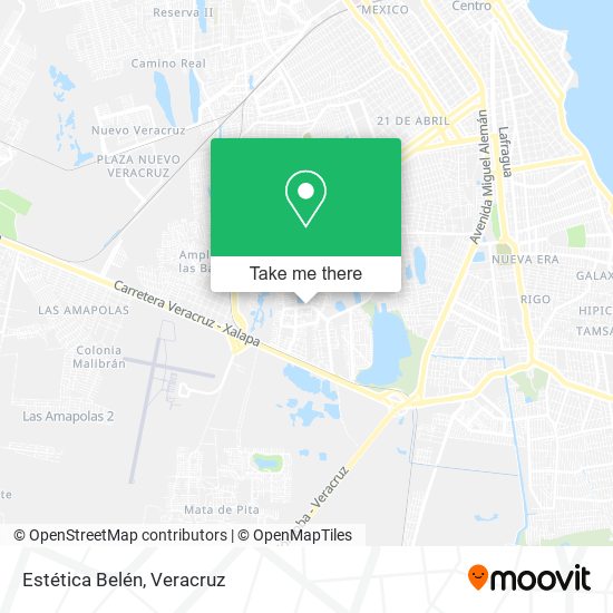 Estética Belén map