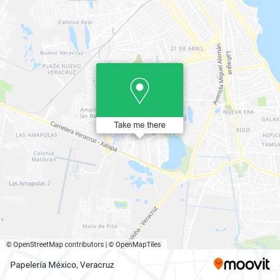 Papelería México map