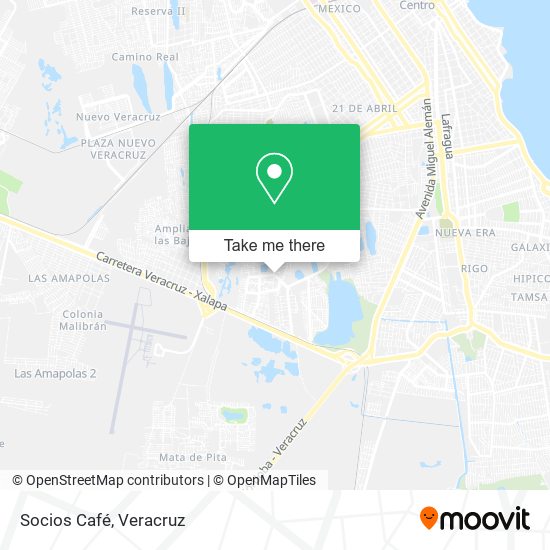 Mapa de Socios Café
