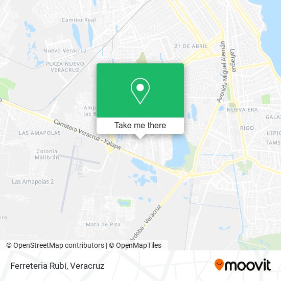 Mapa de Ferreteria Rubí