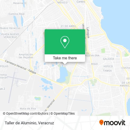 Mapa de Taller de Aluminio