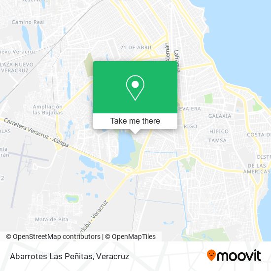 Abarrotes Las Peñitas map