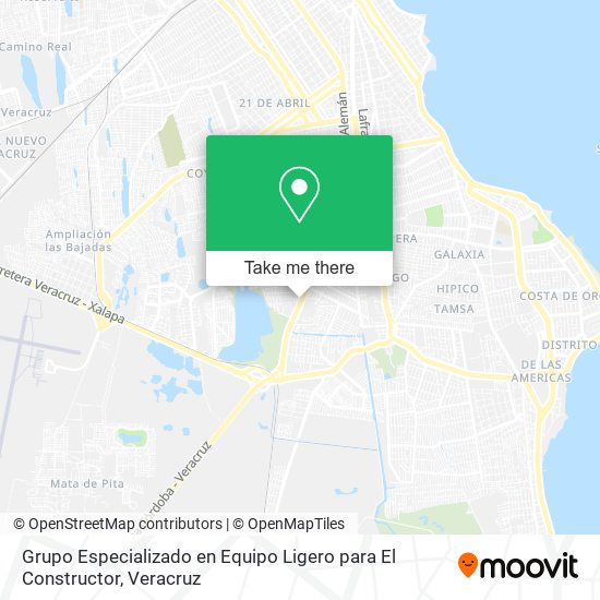 Grupo Especializado en Equipo Ligero para El Constructor map