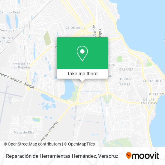 Mapa de Reparación de Herramientas Hernández